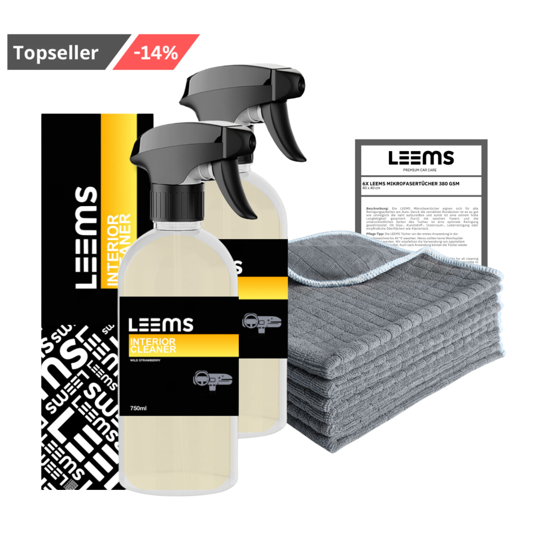 LEEMS Bundle 2 x Innenreiniger + 6x 380 GSM