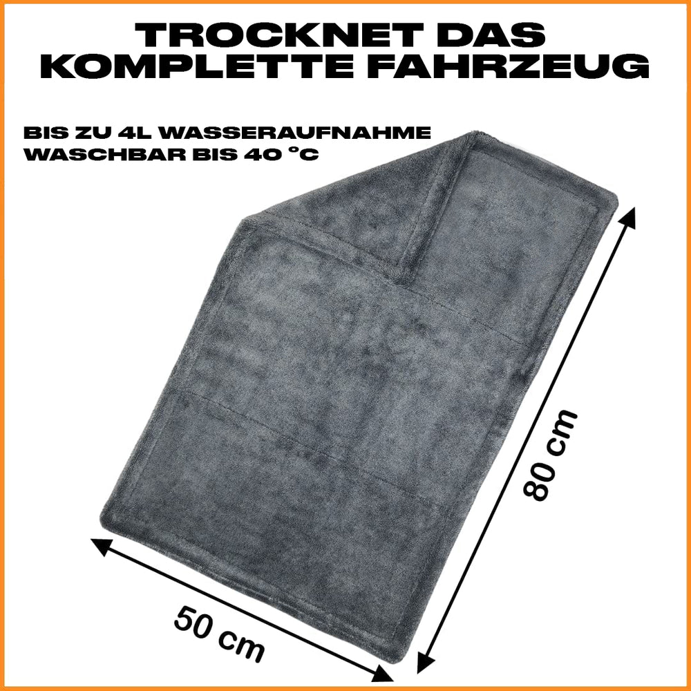 LEEMS Premium XXL TROCKENTUCH 1400 GSM 80 cm x 50 cm