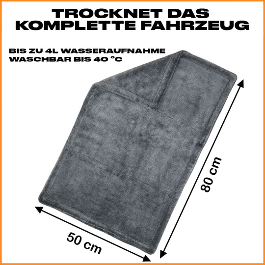 LEEMS Premium XXL TROCKENTUCH 1400 GSM 80 cm x 50 cm